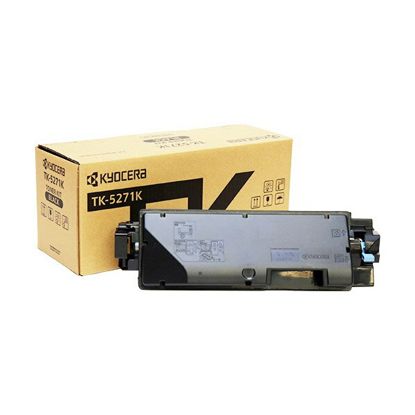 Kyocera - KYOCERA/京セラ TK-5271K トナー ブラック メーカー純正品 【沖縄・離島 お届け不可】