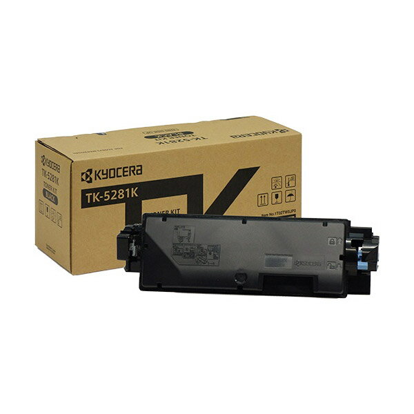 Kyocera - KYOCERA/京セラ TK-5281K トナー ブラック メーカー純正品 【沖縄・離島 お届け不可】