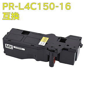 ▼　関　連　商　品　▼ L4C150-18シアン L4C150-17マゼンタ L4C150-16イエロー 商品名 PR-L4C150-16 大容量 イエロー 互換トナーカートリッジ 種別 互換品 対応機種 Color MultiWriter 4C150 Color MultiWriter 4F150 PR-L4C150 PR-L4F150 印字枚数 A4/5％　約4,000枚 コンパチブル マルチライター colorMultiWriter カラーマルチライター L4C150-19 L4C150-18 L4C150-17 L4C150-16
