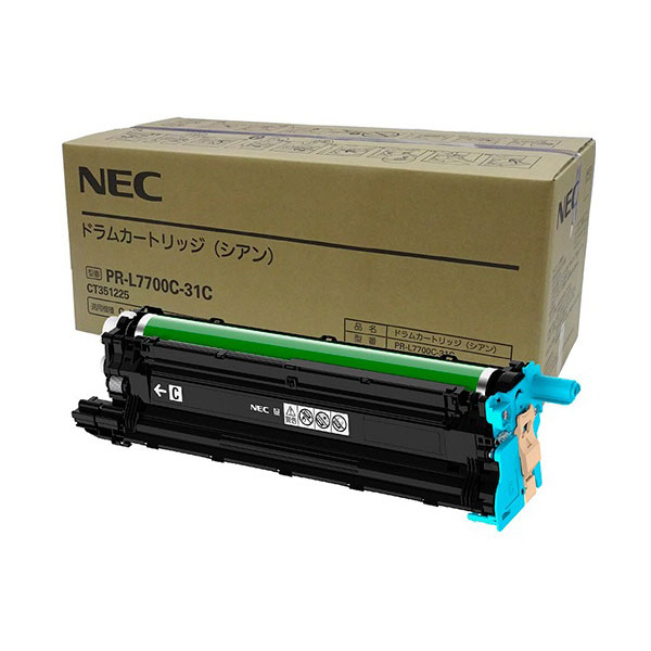 Rakuten - NEC/日本電気 PR-L7700C-13C/PRL7700C-13C ドラムカートリッジ シアン メーカー純正品 【沖縄・離島 お届け不可】