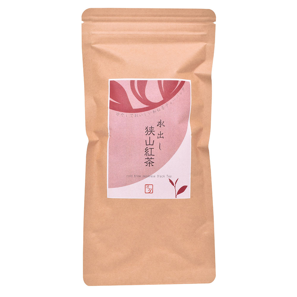 【水出し】お手軽狭山紅茶 〜和紅茶ティーバッグ〜（3g×15個入）/ 埼玉県産 / 狭山茶 / 日本茶 / 冷茶 / お茶パック / 保存用チャック付き / オフィス用 / ご自宅用