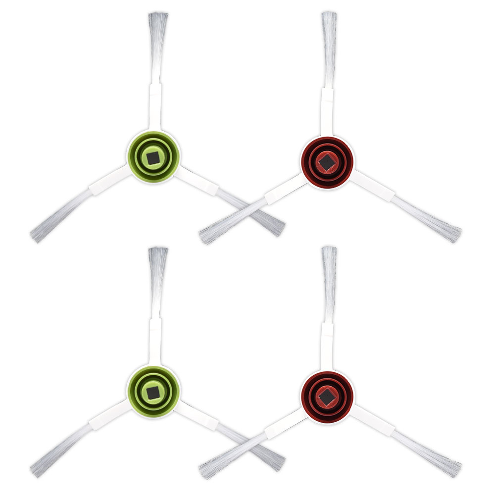 エコバックス T20 OMNI / T10 / T10 PLUS / T10 OMNI用 サイドブラシ2個セット×2 互換品