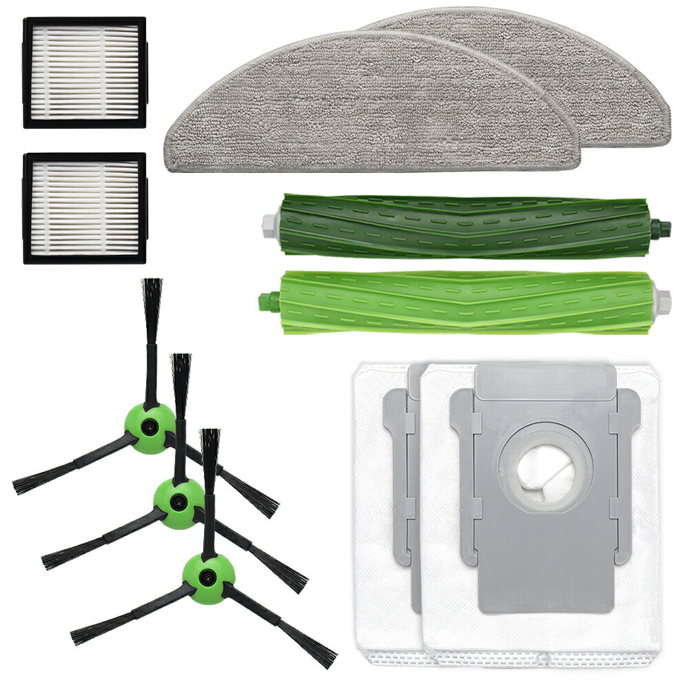 ルンバ コンボ j5 / コンボ j5+ / コンボ i5+用 互換品 消耗品セット ダストカットフィルター2個、エッジクリーニングブラシねじ付3個、デュアルア...