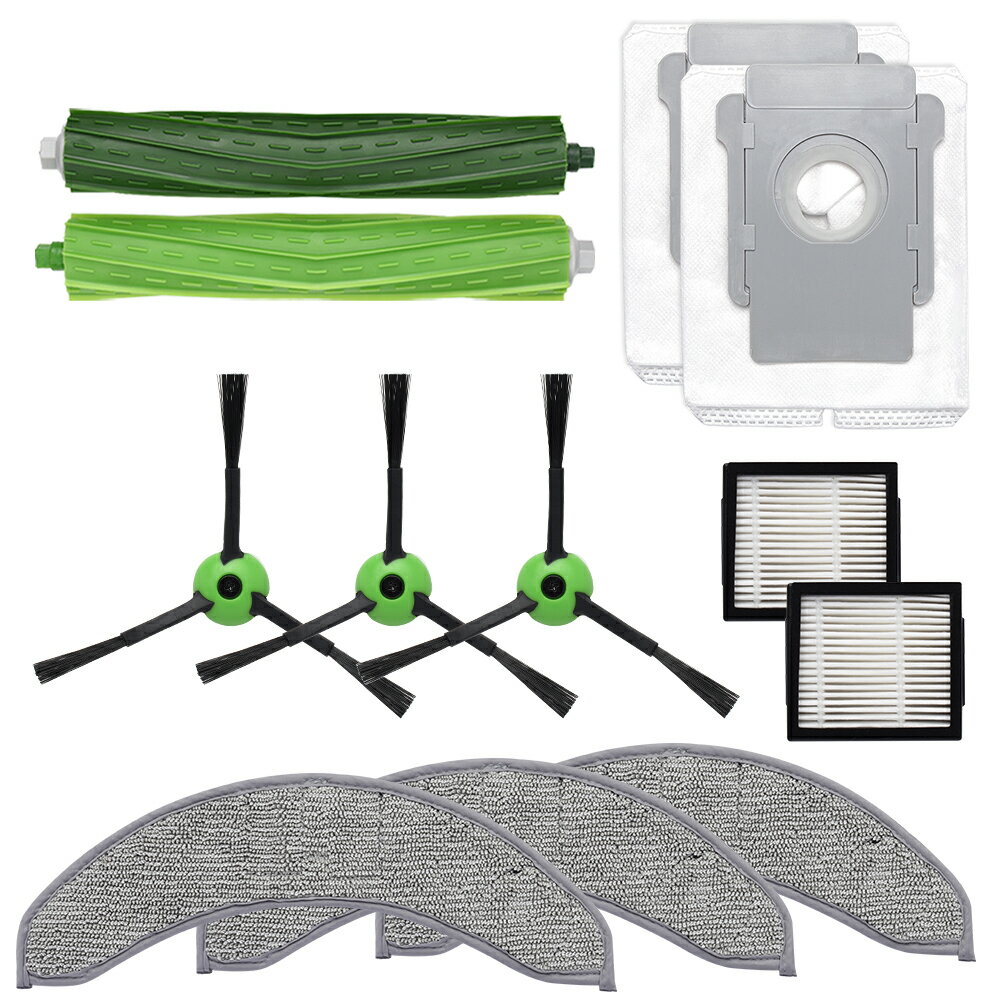 ルンバ コンボ j7+ / コンボ j9+ / コンボ j9+SD / コンボ10Max 用 互換品 交換パーツ11点セット エッジクリーニングブラシねじ付×3...