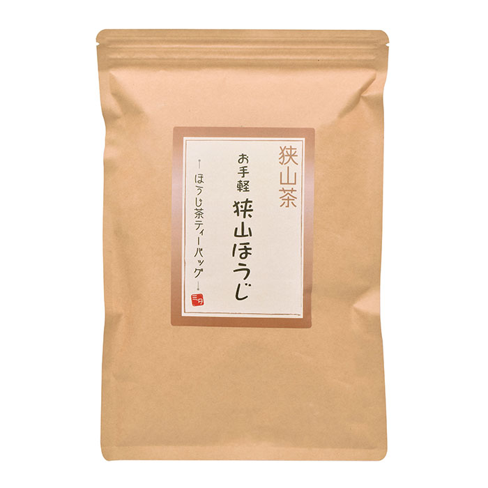 お手軽狭山ほうじ 〜ほうじ茶ティーバッグ〜（3g×30個入）/ 焙じ茶 / 埼玉県産 / 狭山茶 / 日本茶 / お茶パック / 保存用チャック付き / オフィス用 / ご自宅用のサムネイル