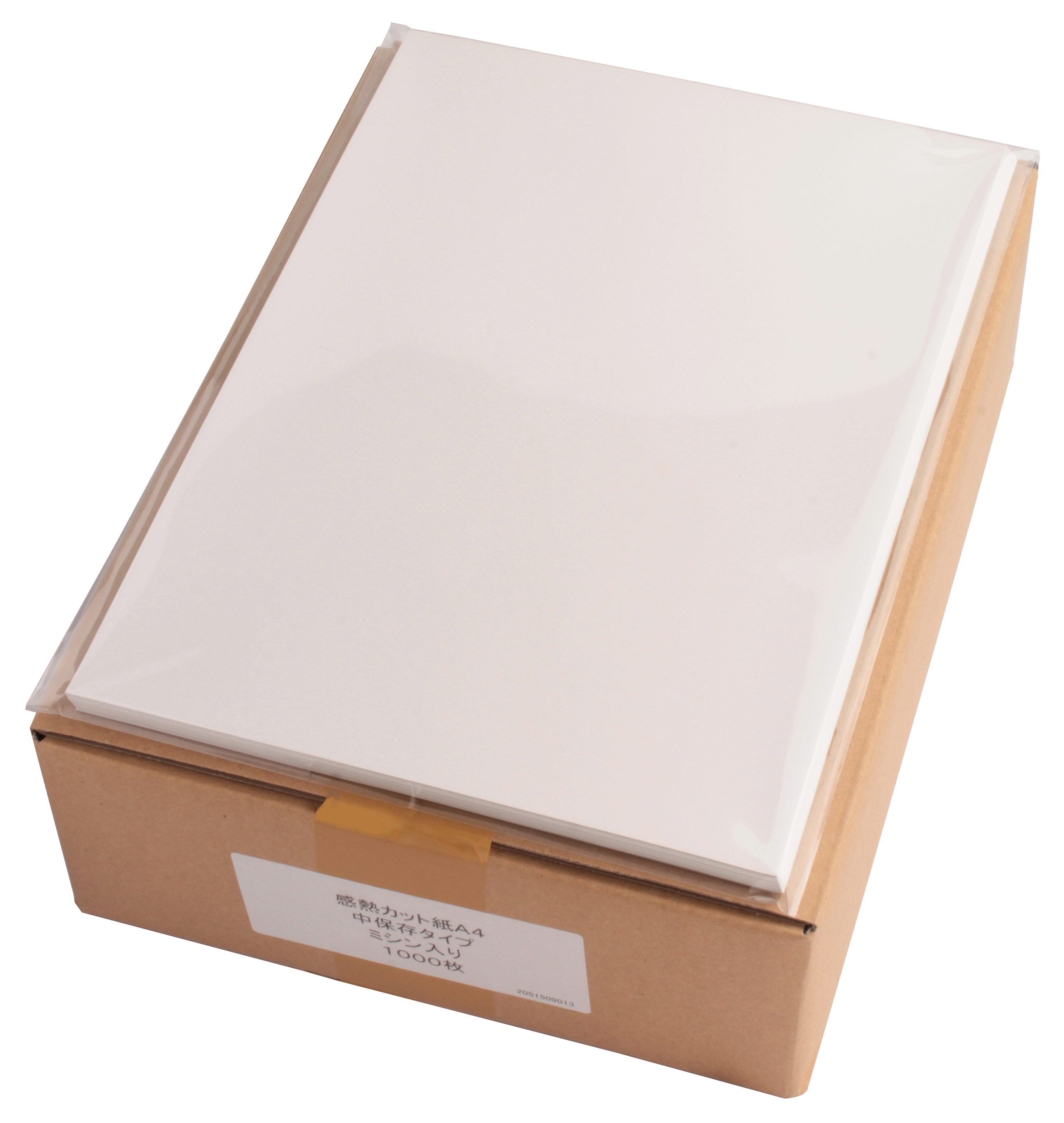 Rakuten - モバイルプリンター用 感熱紙 A4 センターミシン入り 7年保存タイプ 1,000枚入(100枚×10セット) 【沖縄・離島 お届け不可】