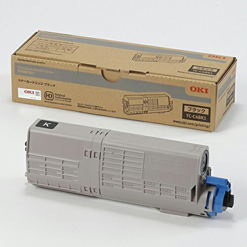 Rakuten - OKI/沖データ TC-C4BK1/TCC4BK1 トナーカートリッジ ブラック メーカー純正品 【沖縄・離島 お届け不可】