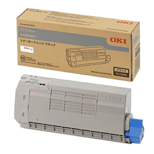 OKI/沖データ TC-C4CK1 / TCC4CK1 トナーカートリッジ ブラック メーカー純正品 【沖縄・離島 お届け不可】 OKI/沖データ TC-C4CK1 / TCC4CK1 トナーカートリッジ ブラック メーカー純正品 【沖縄・離島 お届け不可】