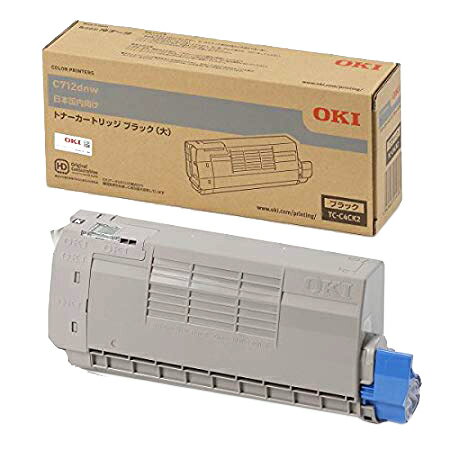 Rakuten - OKI/沖データ TC-C4CK2 / TCC4CK2 トナーカートリッジ ブラック（大） メーカー純正品 【沖縄・離島 お届け不可】