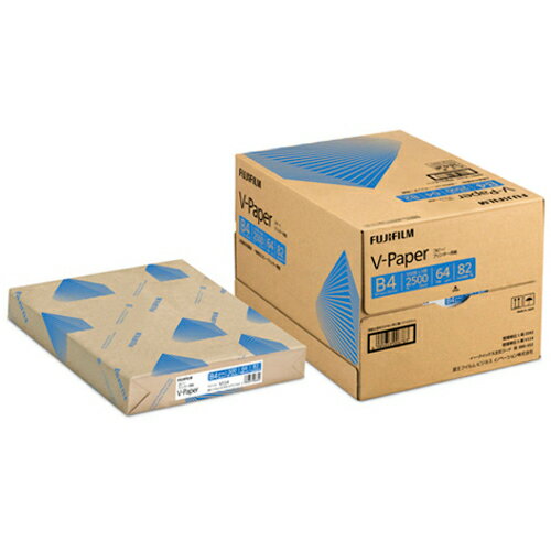 B4 Size Paper - FUJIFILM 富士フィルム コピー用紙 V-Paper B4 2500枚 Z092 【法人様限定】 【代引き不可】 【時間指定不可】 【沖縄・離島 お届け不可】