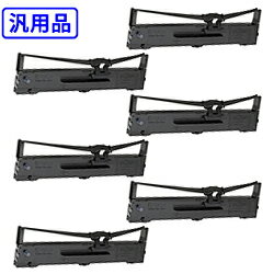 【6本セット】 エプソン/EPSON 【汎用】 VP880RC対応 リボンカートリッジ 【沖縄・離島 お届け不可】