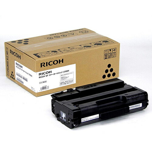 RICOH/リコー SP トナーカートリッジ 3700H メーカー純正品 【沖縄・離島 お届け不可】