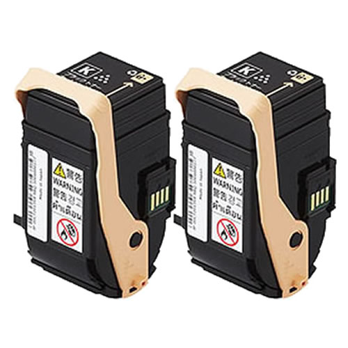 FUJIXEROX/富士ゼロックス 【2本セット】CT202455 トナーカートリッジ ブラック（K） メーカー純正品 【沖縄・離島 お届け不可】