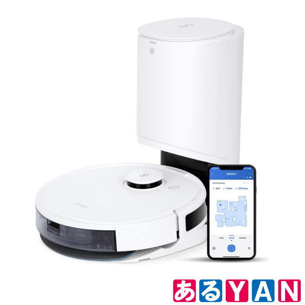 エコバックス ロボット掃除機 DEEBOT N8+ 自動ゴミ収集スタンド レーザーマッピング 吸引&モップ掛け ECOVACS 新品 送料無料のサムネイル