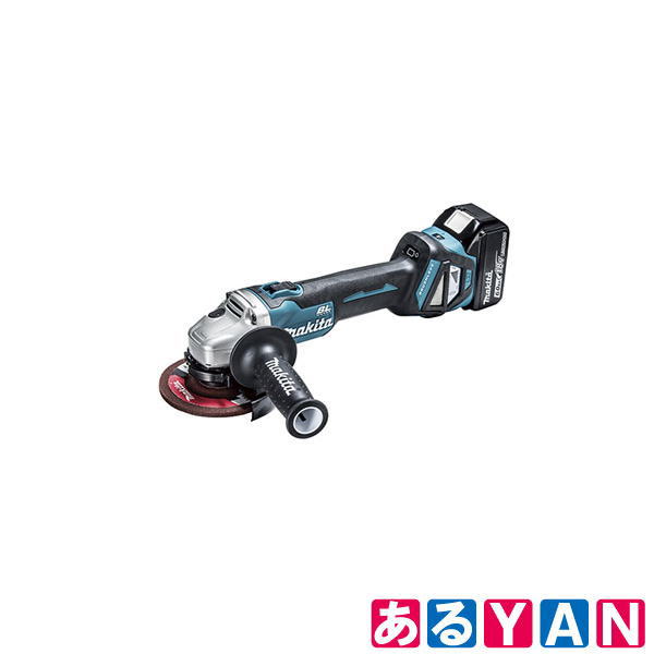 マキタ 充電式ディスクグラインダ GA512DRGX 18V 6.0Ah バッテリBL1860B×2本・充電器DC18RF・ケース付 Makita 新品 送料無料