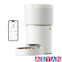 (外箱開封 未使用品)PETLIBRO Space ペット自動給餌器 PLAF107 ホワイト 8L 自動餌やり機