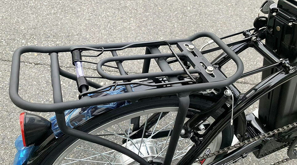 フル電動自転車「軽風20 」20インチ　専用の　リアキャリア