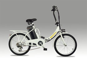 ★新発売!モペット型電動自転車E-BIKE20_PLUSブラス_6段変速付き(20インチ)専用布カゴ付き