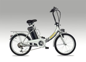 ★新発売!モペット型電動自転車E-BIKE20_PLUSブラス_6段変速付き(20インチ)専用布カゴ付き
