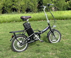 フル電動自転車 E-BIKE16 折りたたみタイプ 24V12AH大容量バッテリー 16インチ