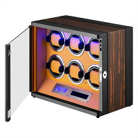HOKUTOワインディングマシーン腕時計自動巻き器ウォッチワインダー3本巻き上げLEDライト付き超静音