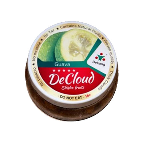 商品説明 　 　 名称DeCloud Shisha Fruits 　 メーカーデクラウド/DeCloud 　 　 内容量50g 　 　 フレーバー グアバ(guava) 　 商品特徴 デクラウドはアメリカで誕生したシーシャフレーバーです。 全て天然の果物から作られており、タバコは一切含まれていない、完全ノンニコチン、ノンタールのフルーツフレーバーです。味持ちが良いく、初心者の方から上級者の方まで使いやすいフレーバーです。 　 備考 パッケージデザインは予告なく変更されることがあります。 あらかじめご了承ください。 　 　 販売元 株式会社ARVO/大阪府寝屋川市点野5－9－9 　 　