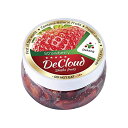 商品説明 　 　 名称DeCloud Shisha Fruits 　 メーカーデクラウド/DeCloud 　 　 内容量50g 　 　 フレーバー ストロベリー(strawberry) 　 商品特徴 デクラウドはアメリカで誕生したシーシャフレーバーです。 全て天然の果物から作られており、タバコは一切含まれていない、完全ノンニコチン、ノンタールのフルーツフレーバーです。味持ちが良いく、初心者の方から上級者の方まで使いやすいフレーバーです。 　 備考 パッケージデザインは予告なく変更されることがあります。 あらかじめご了承ください。 　 　 販売元 株式会社ARVO/大阪府寝屋川市点野5－9－9 　 　