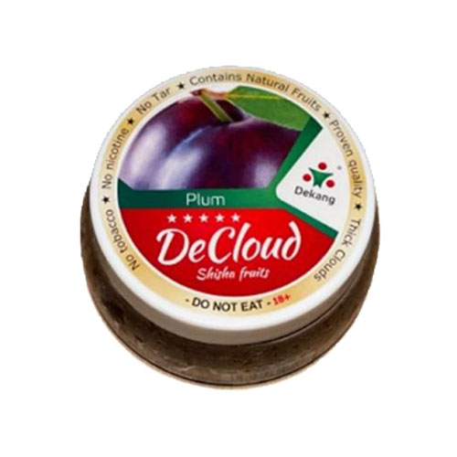 シーシャフレーバー【デクラウド (プラム) シーシャフルーツ 50g】DeCloud Shisha Fruits/ノンニコチン/ノンタール/水タバコ /人気/水タバコ フレーバー/plum/水タバコ ニコチンなし タールなし/フルーツ フレーバー