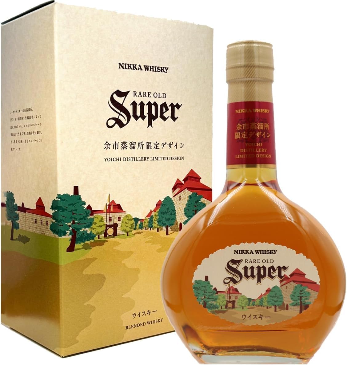 スーパーニッカ 限定デザイン 箱付き 500ml 北海道 余市蒸留所スーパーニッカ 限定デザイン 箱付き 500ml 北海道 余市蒸留所