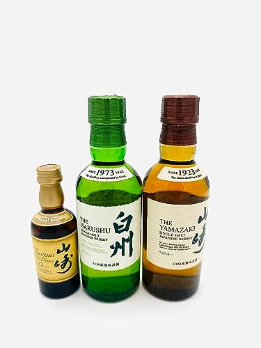 サントリー山崎12年50ml＋白州180ml＋山崎180ml 飲み比べ3本セット