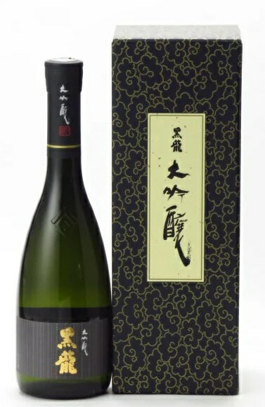 黒龍 大吟醸 720ml 純正箱入り