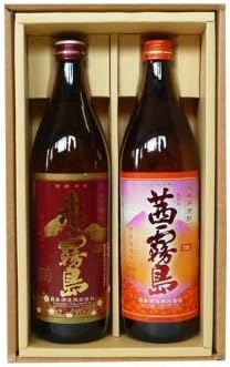 茜霧島・赤霧島各900ml　ギフトボックス入り2本セット茜霧島・赤霧島各900ml　ギフトボックス入り2本セット