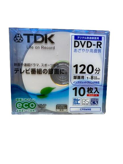 TDKDVD-R 1~8®б ǥϿ 5mm10ѥå DR120DPB10-E