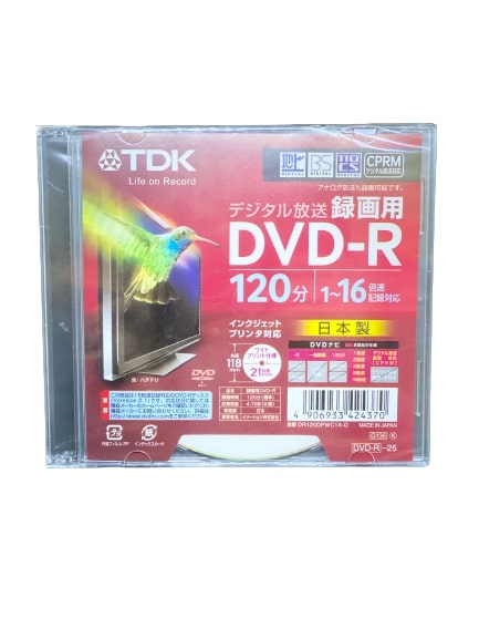 楽天市場】dvd-r 録画用 120分 tdkの通販 楽天市場】dvd-r 録画用 120分 tdkの通販