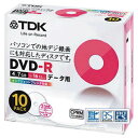 終売　★DR47DPWC10S TDK 地デジ録画対応　データ用 DVD-R 16倍速 10枚　ホワイト・ディスク　　(CRPM対応)