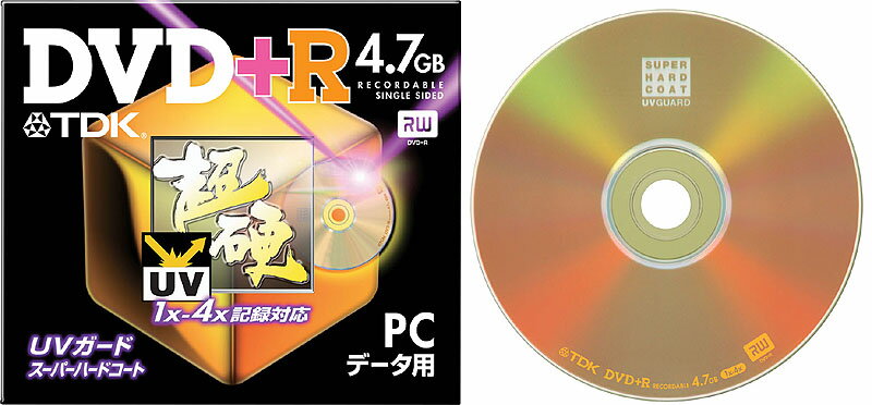 終売　★DVD+R47HCG　TDK　4倍速DVD+Rメ