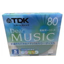 yIz 󂠂yTDKzDear MUSIC 80 yp CD-R 5 ^pCD-R