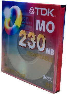 終売　★MO-R230A　TDK MOディスク 230MB アンフォーマット