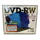 【終売】訳あり【TDK】 DVD-RW 4.7GB PC