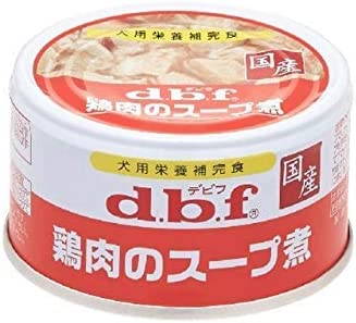 【24缶入り正梱】【デビフ】鶏肉のスープ煮 85g×24缶　犬用栄養補完食　国産のサムネイル