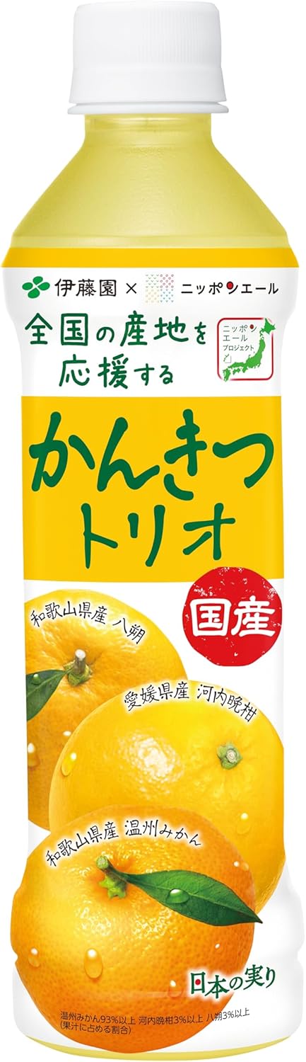 乐天商城 - ◆2ケース◆【伊藤園】ニッポンエール かんきつトリオ 400g×48本