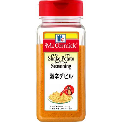 ◆2個セット◆【ユウキ食品】マコーミック シェイクポテトシーズニング 激辛デビル 310g×2個