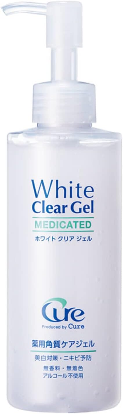 Cure(キュア) 医薬部外品 ホワイトクリアジェル White Clear Gel 薬用 美白 角質 ニキビ ピーリング ジェル 200g