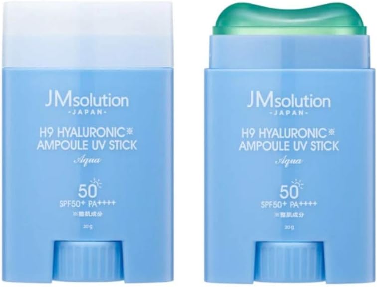 ◆青◆【JM solution】 JMソリューション H9 ヒヤルロニック アンプル UV スティック 20g ＜日焼け止め＞ SPF50+ PA++++