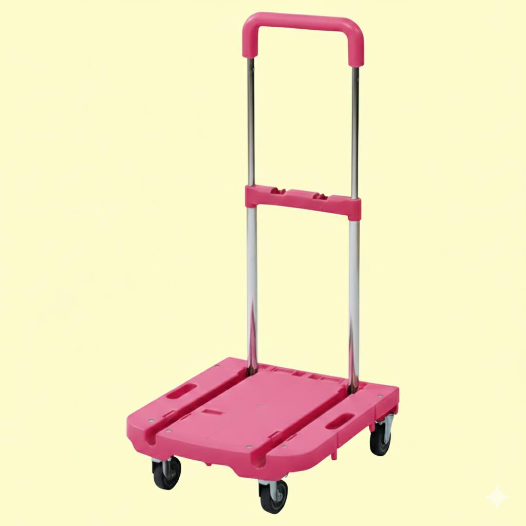樂天商城 - 【山善】プレミアム コンパクト キャリー ローズピンク OTG-HS(PK)*R 積載耐荷重約80kg