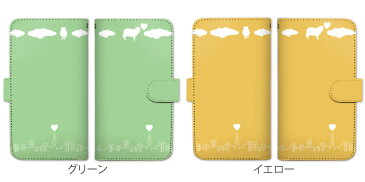iPhone6S ケース 手帳型 スマホケース カバー カード収納 動物 羊 雲 ハート 街並み 携帯ケース Apple iPhone sczp-021