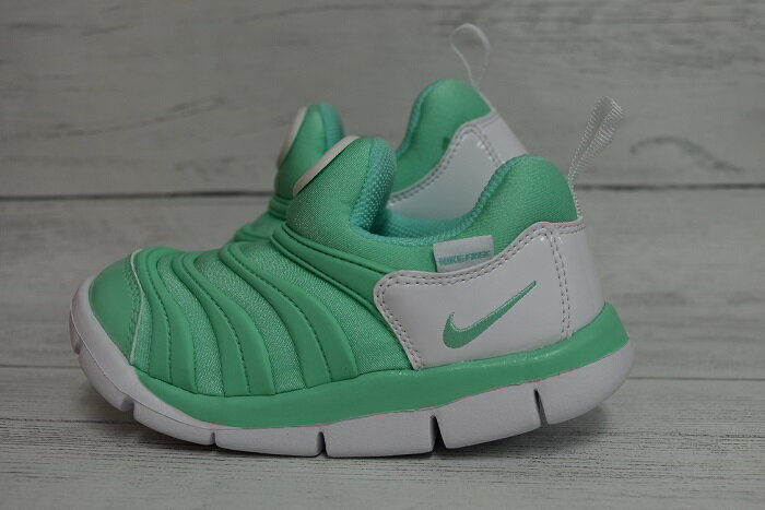 NIKE DYNAMO FREE (TD) GREEN GLOW/WHITE ナイキ ダイナモ フリー