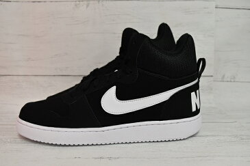 NIKE COURT BOROUGH MID BLACK/WHITE ナイキ コート バーロウ ミッド