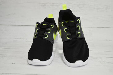 NIKE ROSHE ONE（TDV) BLACK/VOLT-WHITE-DARK GREY ナイキ ローシワン