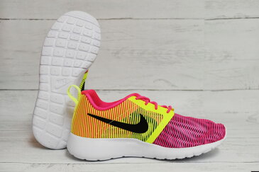 NIKE ROSHE ONE FLIGHT WEIGHT (GS) HYPER PINK/BLACK-VOLT-WHITE ナイキ ローシ ワン フライト ウェイト